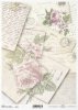 retro, list, ręczne pismo, kartka pocztowa, stempel pocztowy, róża, róże, kwiat, R744, retro, letter, handwriting, postcard, postmark, rose, flower, Retro, Brief, Handschrift, Postkarte, Poststempel, Rose, Blume, retro, carta, escritura, postal, matasello